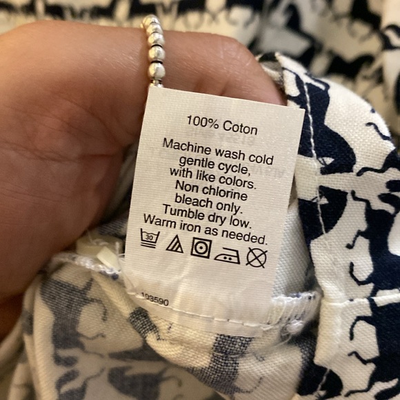 Vintage J. Crew Trotting Horse Button Up - Picture 3 of 4